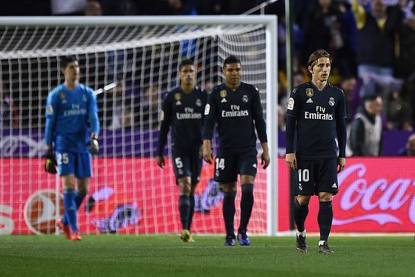 Real Madrid's Luka Modric, who is on a large decline, could be sold.
